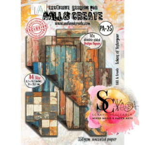 Aall & Create Design Double-Sided Cardstock A4 10/Pkg - Echoes of Yesteryear