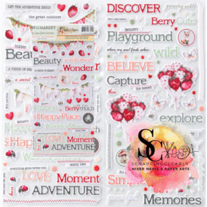 49 And Market Nature's Haven Puffy Stickers