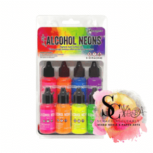 Ranger Ink Tim Holtz Neon Alcohol Inks - 8 Pack