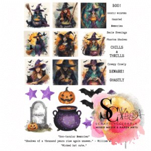 LUCKYfindings Artist Trading Collectives - witchy