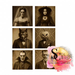 LUCKYfindings Imagery Sheet - ghoulish