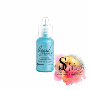 Ranger Liquid Pearls Dimensional Pearlescent Paint .5oz - Robin's Egg