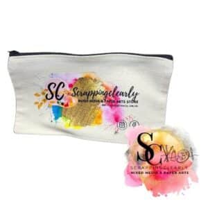 Scrappingclearly Pencil Case - SC Logo Art Palette