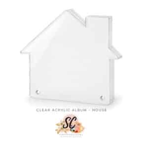 Scrappingclearly Acrylic Albums - House