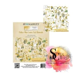 49 and Market Mini Laser Cut Outs - Ochre