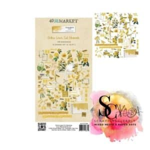 49 and Market - Ochre Laser Cut Elements