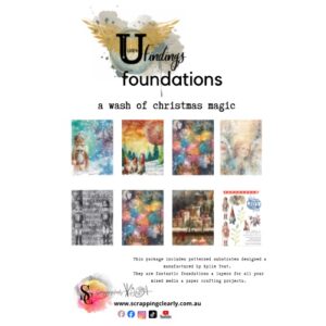 LUCKYfinding Foundations - a wash of Christmas magic