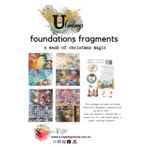LUCKYfindings Foundations Fragments-  a wash of Christmas magic