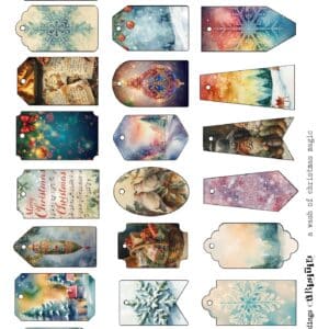 LUCKYfindings mini curiosities - a wash of Christmas magic