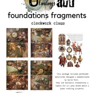 LUCKYfindings Foundations Fragments-  clockwork claus