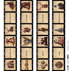 LUCKYfindings reel moments  - clockwork claus