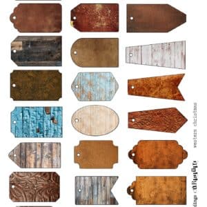 LUCKYfindings mini curiosities - western christmas