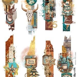LUCKYfindings Snippets - western Christmas