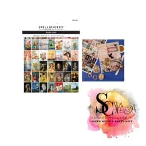 Spellbinders - Little Works of Art Rub-On Sheets