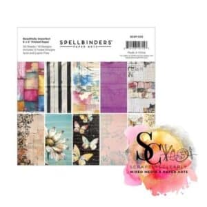 Spellbinders Beautifully Imperfect 6 x 6" Printed Paper