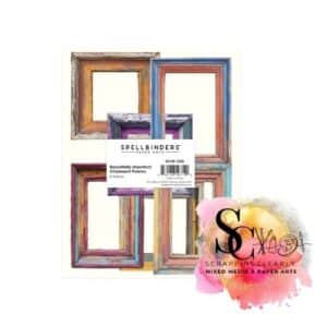 Spellbinders Beautifully Imperfect Chipboard Frames