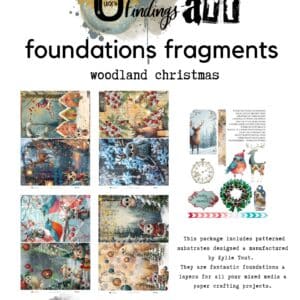 LUCKYfindings Foundations Fragments-  Woodland Christmas