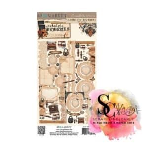 49 and Market - Nostalgic Memories Collection - Laser Cuts - Ephemera