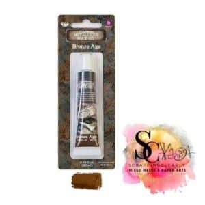 Finnabair Art Alchemy Metallique Wax .68 Fluid Ounce - Bronze Age