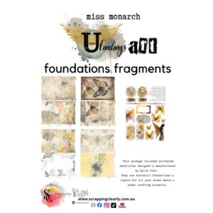 LUCKYfindings Foundations Fragments-  miss monarch