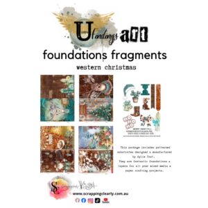 LUCKYfindings Foundations Fragments-  western christmas