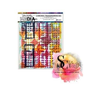 Ranger Ink Dina Wakley Media Transparencies - Chroma Grunge Specimens