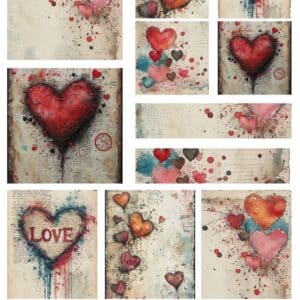 LUCKYfindings groundworks imagery Sheet - quiet devotion