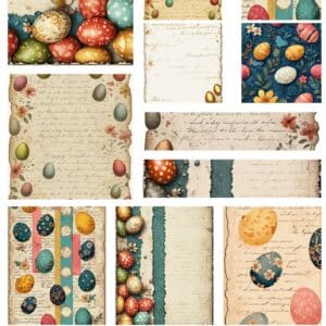 LUCKYfindings groundworks imagery Sheet - eggy time