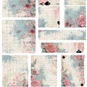 LUCKYfindings groundworks imagery Sheet - old world charm