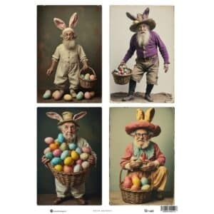 LUCKYfindings quartlets imagery Sheet -easter wayfarers