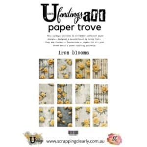 LUCKYfindings paper trove - iron blooms