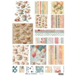 LUCKYfindings groundworks imagery Sheet - teatime