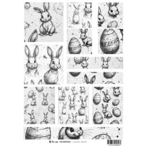 LUCKYfindings groundworks imagery Sheet - Easter sketch