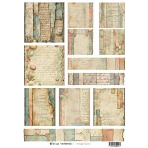 LUCKYfindings groundworks imagery Sheet - vintage easter