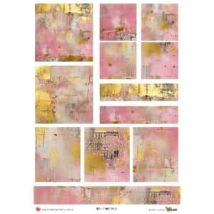 LUCKYfindings groundworks imagery Sheet - guilded silence