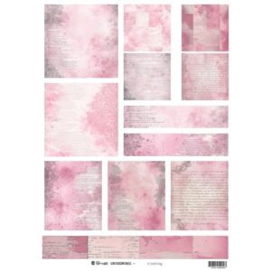 LUCKYfindings groundworks imagery Sheet - blushing