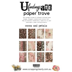LUCKYfindings paper trove - cocoa and petals