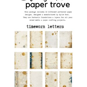 LUCKYfindings paper trove - time worn letters