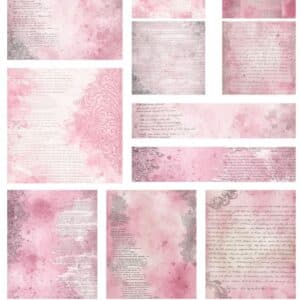 LUCKYfindings groundworks imagery Sheet - blushing