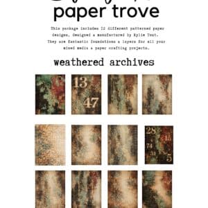 LUCKYfindings paper trove - weathered archives