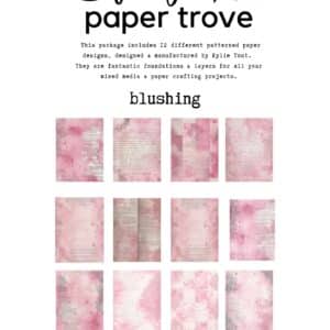 LUCKYfindings paper trove - blushing