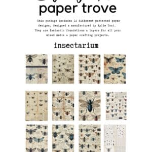 LUCKYfindings paper trove - insectarium
