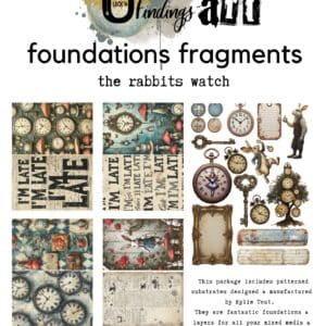 LUCKYfindings Foundations Fragments-  the rabbits watch