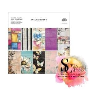 Spellbinders 12x12" Printed Paper - Beautifully Imperfect Collection