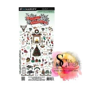 49 and Market Mistletoe & Memories - Laser Cuts Elements