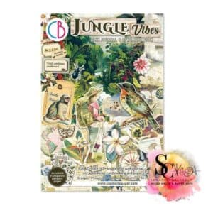 Ciao Bella Jungle Vibes A4 Junk Journal Ephemera Book (32pcs)