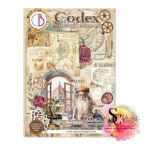 Ciao Bella Codex A4 Junk Journal Ephemera Book (32pcs)