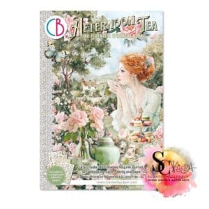 Ciao Bella Afternoon Tea A4 Junk Journal Ephemera Book (32pcs)