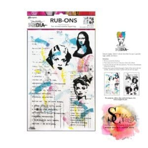 Ranger Ink - Dina Wakley Media - Rub-On Transfers - On Their Mind