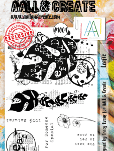 Aall & Create A6 Stamp - #914 Leafle